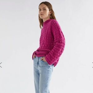 Elk KODA Knit Wool SWEATER Orchid Pink